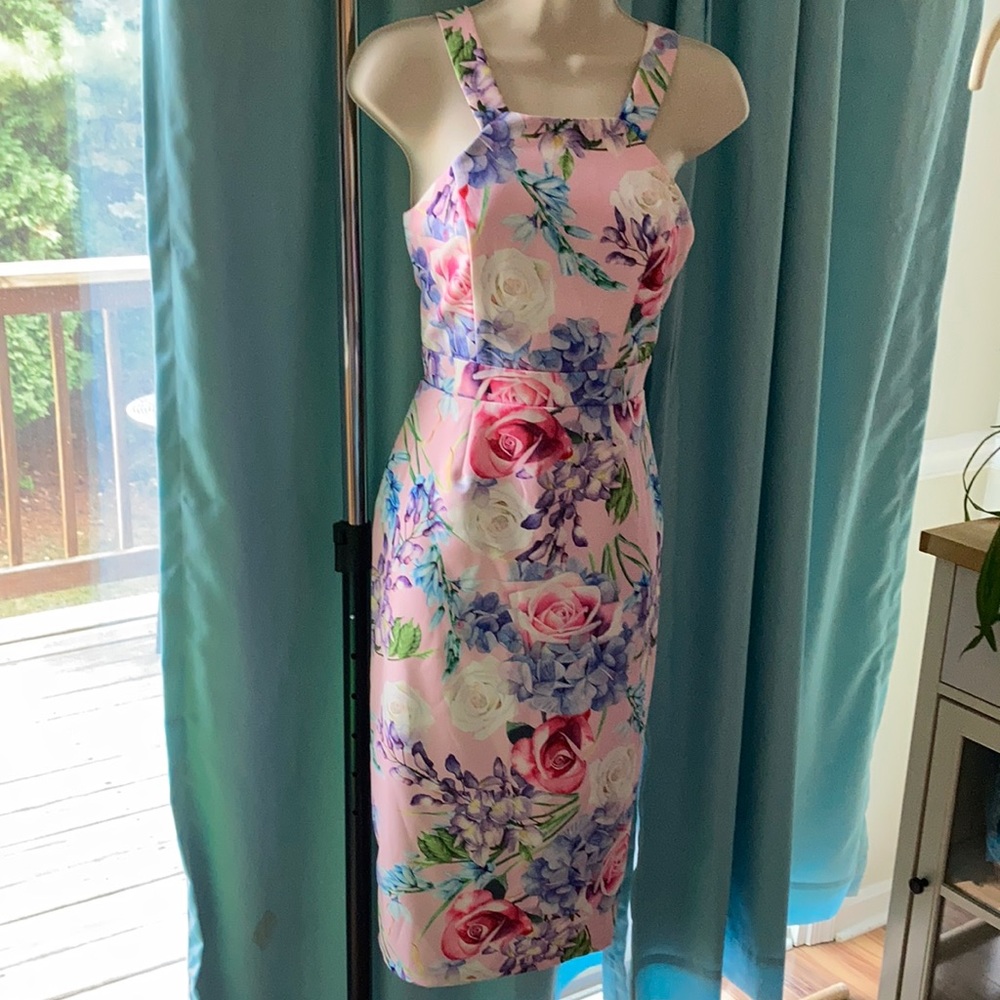 Paper Dolls Pretty pink floral dress